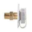 RV Brass Water Inlet Check Valve - White Yacht Accessories - 5