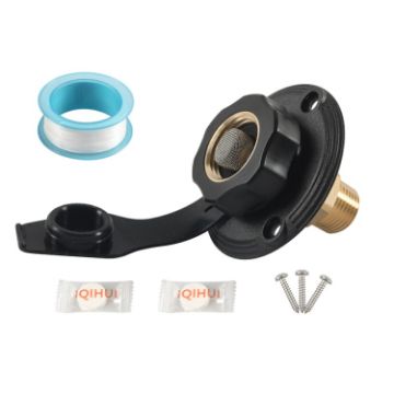 RV Brass Water Inlet Check Valve - Yacht Accessories - 1