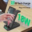 Vertical Charging Stand Phone Holder for Samsung Watch/Galaxy Buds - 3