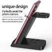 15W Qi Wireless Charger 3-in-1 Stand for Samsung Watch/Galaxy Buds - 4