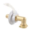 Brass Water Inlet Check Valve for Yacht RV - White - 7