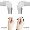 2.4" Screen Fuel Tank Inspection Endoscope, Night Vision, 3m Hard Wire - 5