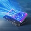 NUOXI C300 Laptop Cooling Stand - Dual-fans, RGB Light, Adjustable - 2