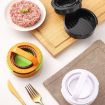 Round Burger Making Tools Kitchen Combo Meat Press Kit - 2