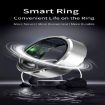 R5 SIZE 8 Smart Ring - Health Monitoring - Silver - 3