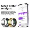 R5 SIZE 8 Smart Ring - Health Monitoring - Silver - 7