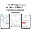 R5 SIZE 8 Smart Ring - Health Monitoring - Silver - 8