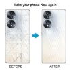 For Honor 70 Battery Back Cover with Camera Lens - Blue - 6