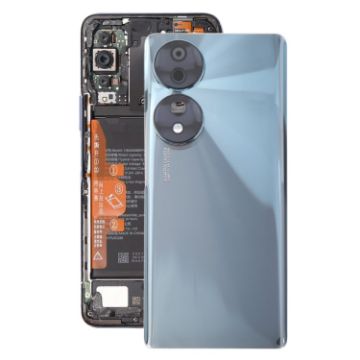 For Honor 70 Battery Back Cover with Camera Lens - Black - 1