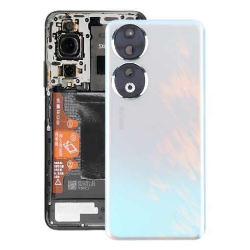 For Honor 90 Battery Back Cover with Camera Lens - Blue - 1