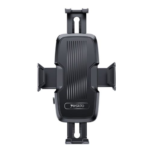 Yesido C127 Dual Side Adjustable Bicycle Handle Phone Holder - Black - 1
