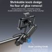 Yesido C250 Phone Clamp Holder For Car Floating Screen - Black - 2