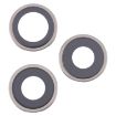 iPhone 16 Pro Camera Lens Cover Set - Titanium Color - 1