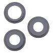 iPhone 16 Pro Max Camera Lens Cover Set - Black - 1