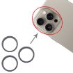 iPhone 16 Pro Rear Camera Glass Lens Metal Protector (Black) - 4