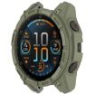 Garmin Fenix 8 AMOLED 43mm Armor Hollow TPU Half Coverage Watch Protective Case - 2