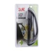 3R-090 Car Blind Spot Rear View Wide Angle Mirror, Left (Black) - 5