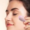 Rose Quartz Face Roller Volcanic Stone Facial Cleansing Massager - 2