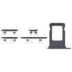 iPhone 16 Pro SIM Card Tray + Side Keys (Black) - 1