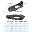30 Point Cleats Crampons Spikes for Walking, Jogging, Hiking - Size L - 9