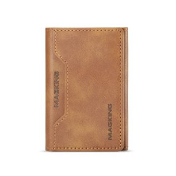 DG.MING MAGKING-K2 RFID Card Bag - Brown - 1