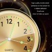 Car Digital Electronic Quartz Luminous Clock Ruby Red Clip - 3