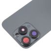 iPhone 16 Pro Max Glass Battery Back Cover with Camera Lens Cover - 5