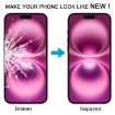 iPhone 16 Plus Front Screen Outer Glass Lens with OCA Adhesive - 6