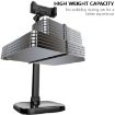 Dual-Position Rotatable Phone and Tablet Stand - Black - 7