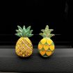 Car Air Conditioning Vent Pineapple Aromatherapy Clip with Rhinestones - 2
