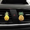 Car Air Conditioning Vent Pineapple Aromatherapy Clip with Rhinestones - 6