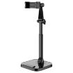 Dual-Position Rotatable Phone and Tablet Stand - Black - 1