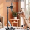 Dual-Position Rotatable Phone and Tablet Stand - Black - 3