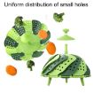 Foldable Plastic Lotus Steamer Kitchen Drainage Vegetable Storage Basket - 4