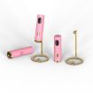 Mini UV Nail Lamp With Stand Handheld Fast Curing Lamp (Pink) - 3