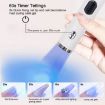 Mini UV Nail Lamp With Stand Handheld Fast Curing Lamp (Pink) - 5