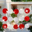Garden Bird Repellent Hanging Laser Reflective Piece - Dual-Side Silver - 2