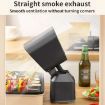 Desktop Range Hood Barbecue Small Movable Liftable Extractor Hood EU Plug - 4