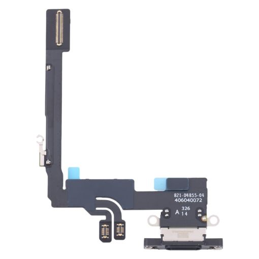 iPhone 16 Pro Charging Port Flex Cable - Black - 1