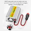 200W Modified Sine Wave Inverter Car Mobile Phone 2.1A Power Supply - 3