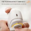 CH-705 2-in-1 Electric Nail Grinder with Light & Anti-pinch Nail Clippers - 3