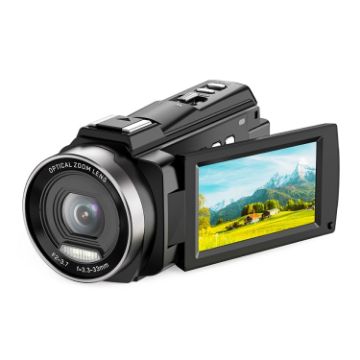 HDV265K 5K 30FPS Outdoor Sports DV Camera EU Plug - Black - 1