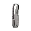 Titanium Keychain Folding Knife with Steel Ring - 1