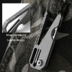 Titanium Keychain Folding Knife with Steel Ring - 7