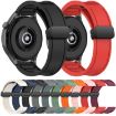 Grey Silicone Watch Band for Huawei GT2 Pro 22mm - Magnetic Buckle - 4