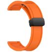 Garmin Forerunner 255 Music 22mm Orange Silicone Watch Band - 2