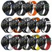 Samsung Galaxy Watch 6 Classic 47mm 20mm Silicone Watch Band Black Yellow - 4