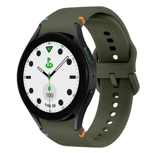 Samsung Galaxy Watch 5 Pro Golf Edition Silicone Band - Army Green - 1