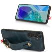 Samsung Galaxy F55/M55/C55 5G Wristband Leather Back Phone Case Blue - 4