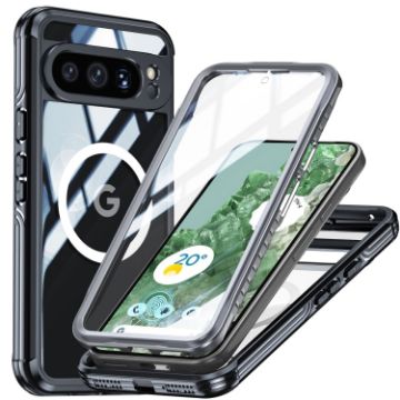 Google Pixel 9/9 Pro RedPepper Waterproof Phone Case - Black - 1